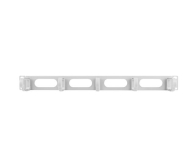 Lanberg Organizer kabli Typ B 19" 1U (szary) - 458033 - zdjęcie 2